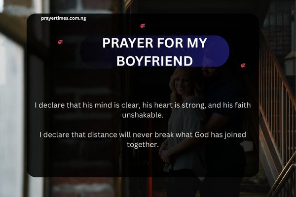 Prayer for My Boyfriend