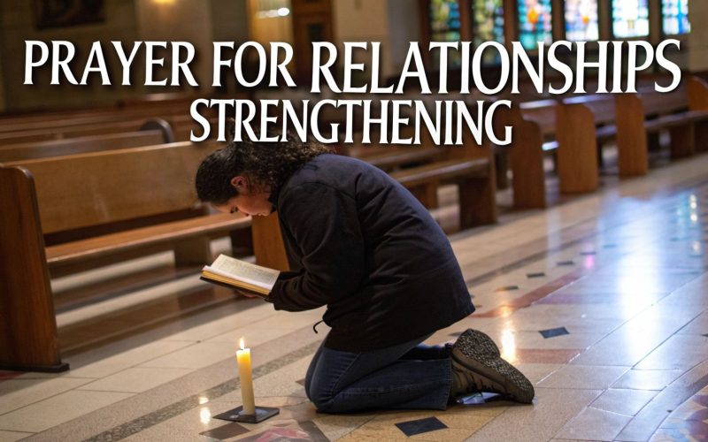 Prayer for Relationships Strengthening