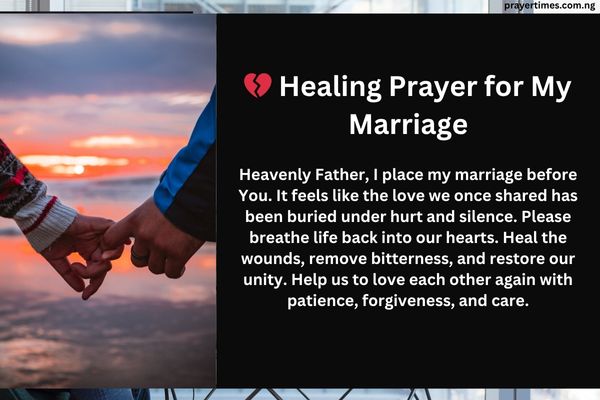 Healing Prayer for Broken Relationship