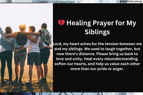Healing Prayer for Broken Relationship