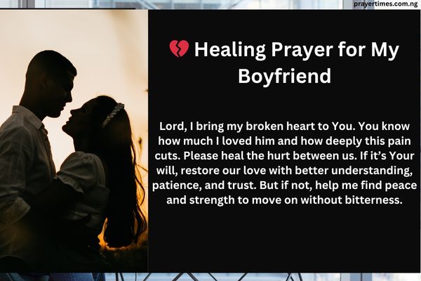 Healing Prayer for Broken Relationship