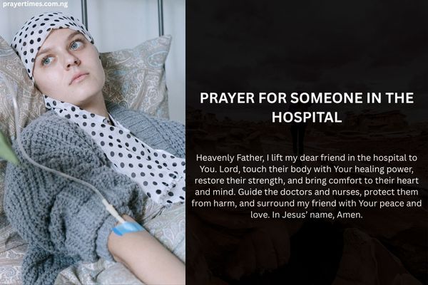 Prayer for Someone in The Hospital 