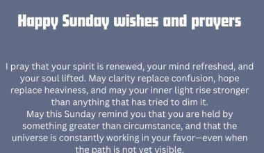 Happy Sunday wishes and prayers