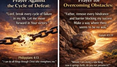 Prayer Points Against Repeated failure