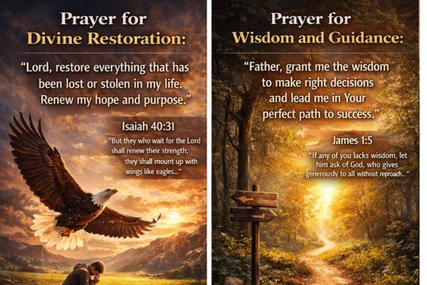Prayer Points Against Repeated failure